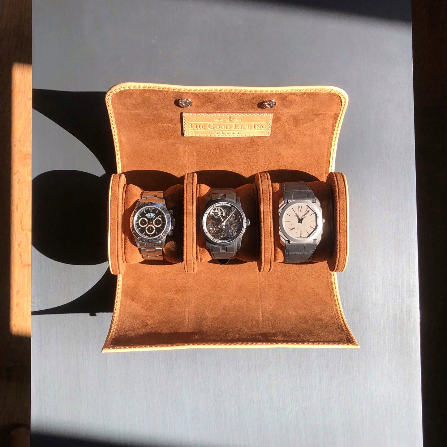 Light 3-Watch Travel Case